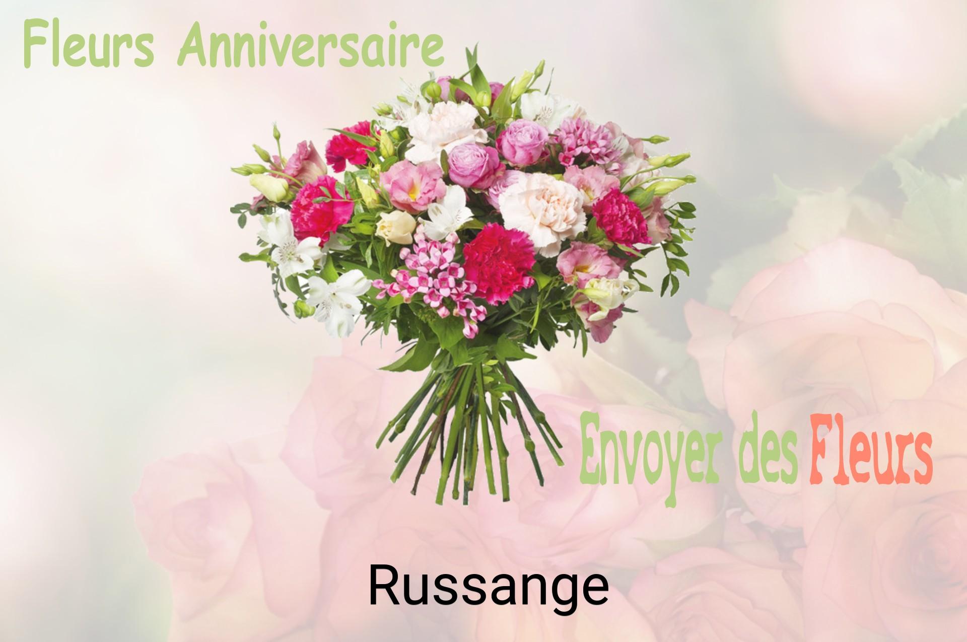Bouquet de fleurs d’anniversaire livré à Russange